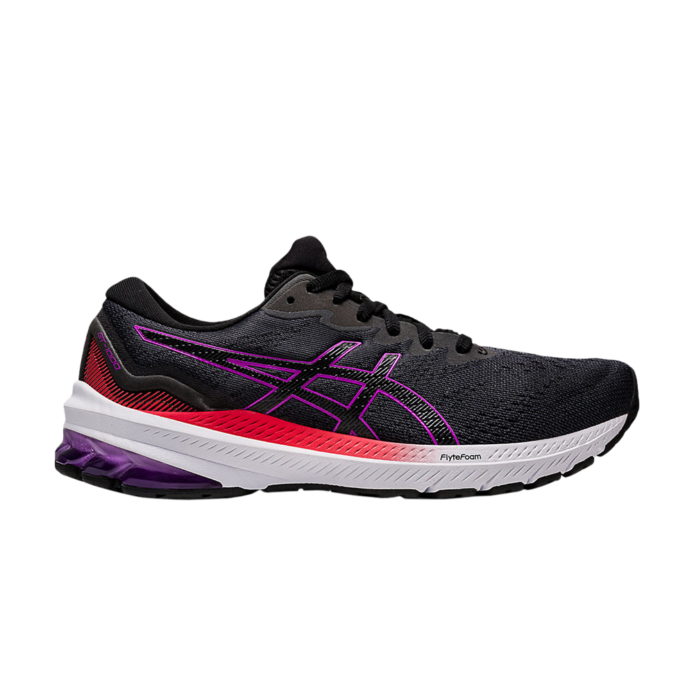 Pre-owned Asics Wmns Gt 1000 11 Wide 'black Orchid'