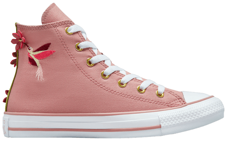 Converse Chuck Taylor All Star 3D High GS Blooms Hummingbirds