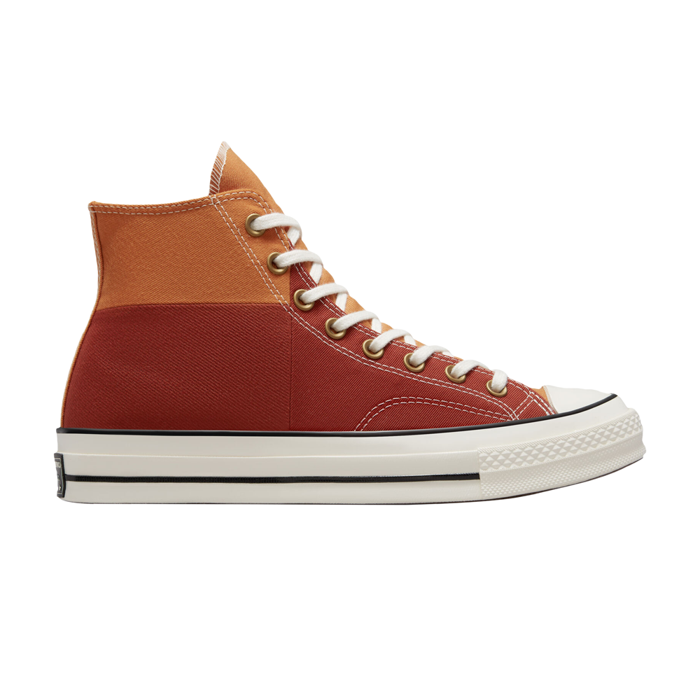 Pre-owned Converse Chuck 70 High 'colorblock - Monarch Rugged Orange' In Red