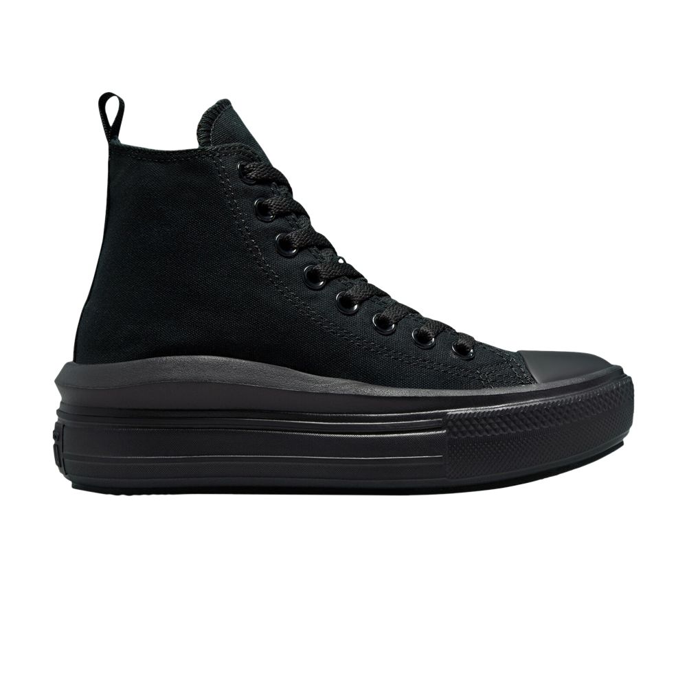 Pre-owned Converse Chuck Taylor All Star Move Platform Gs 'black Dark Smoke Grey' | Kid's Size 5