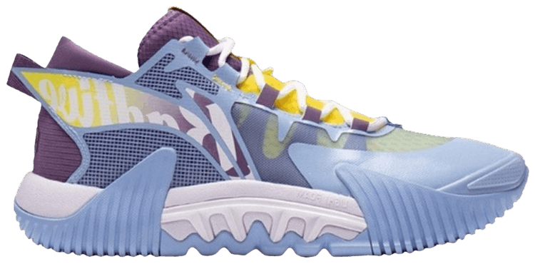 Li Ning Bad Five 2 Low Aurora Blue Jam Purple