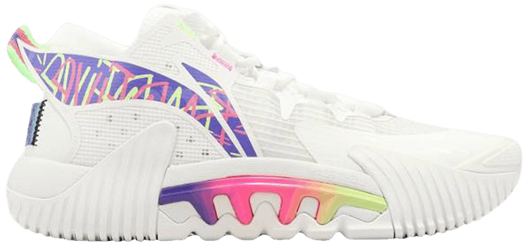 Li Ning Bad Five 2 Low Rice White Multi