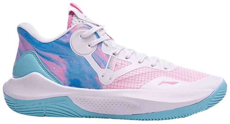 Li Ning Sonic Team Low White Prism Pink