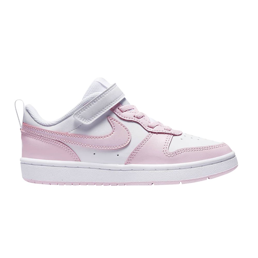 Pre-owned Nike Court Borough Low 2 Ps 'white Pink Foam' | Kid's Size 13.5
