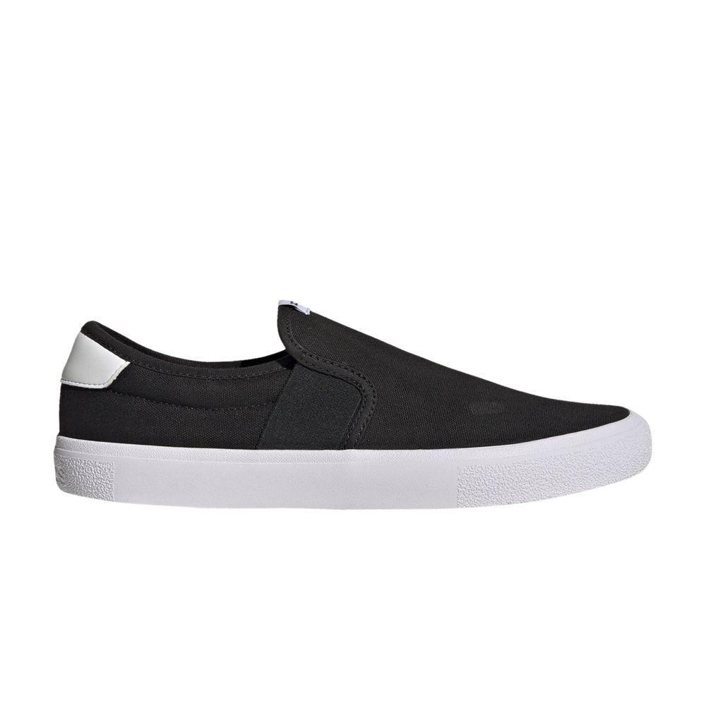 Pre-owned Adidas Originals Vulc Raid3r Slip-on 'black White'