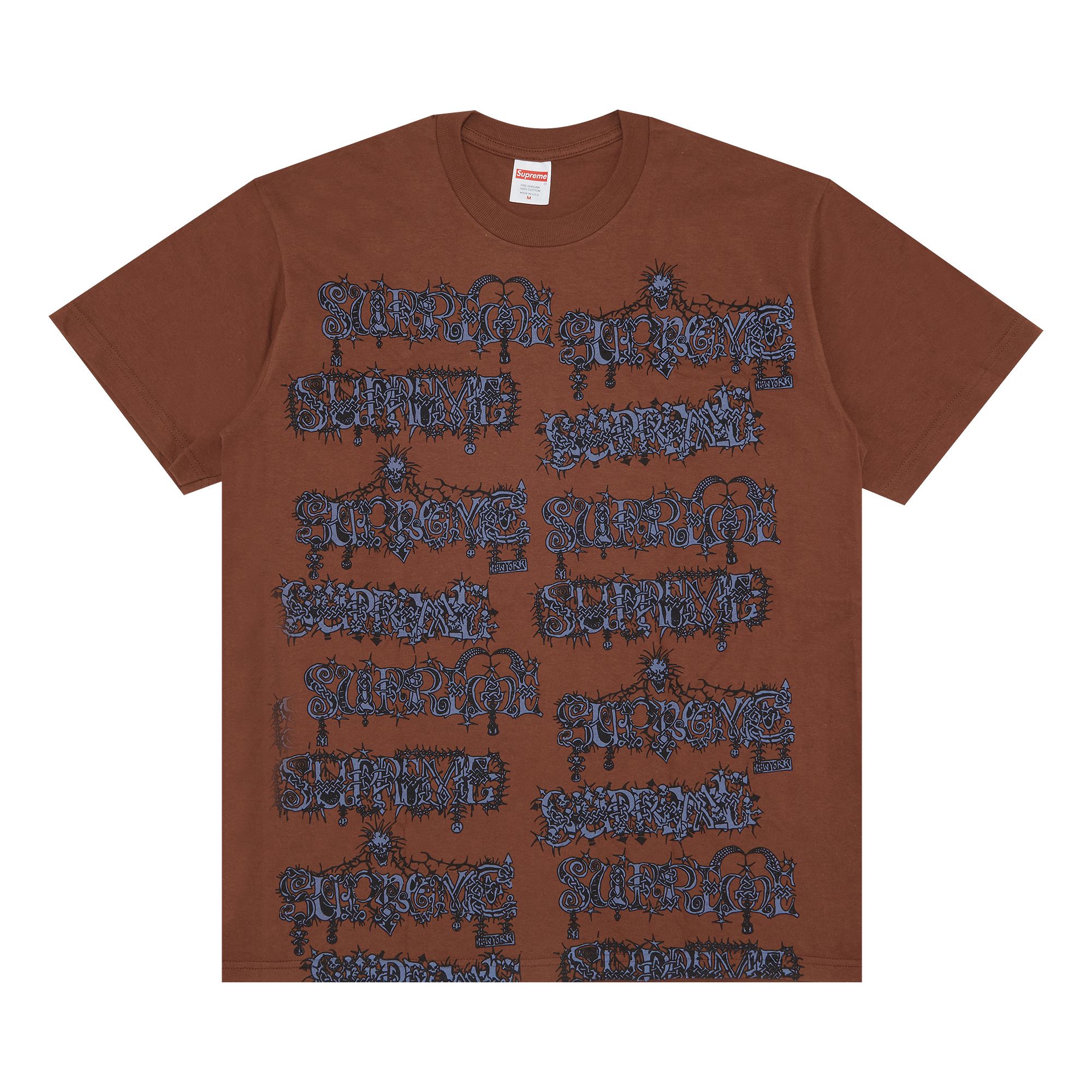 Supreme Wombat Tee 'Brown' | Men's Size L