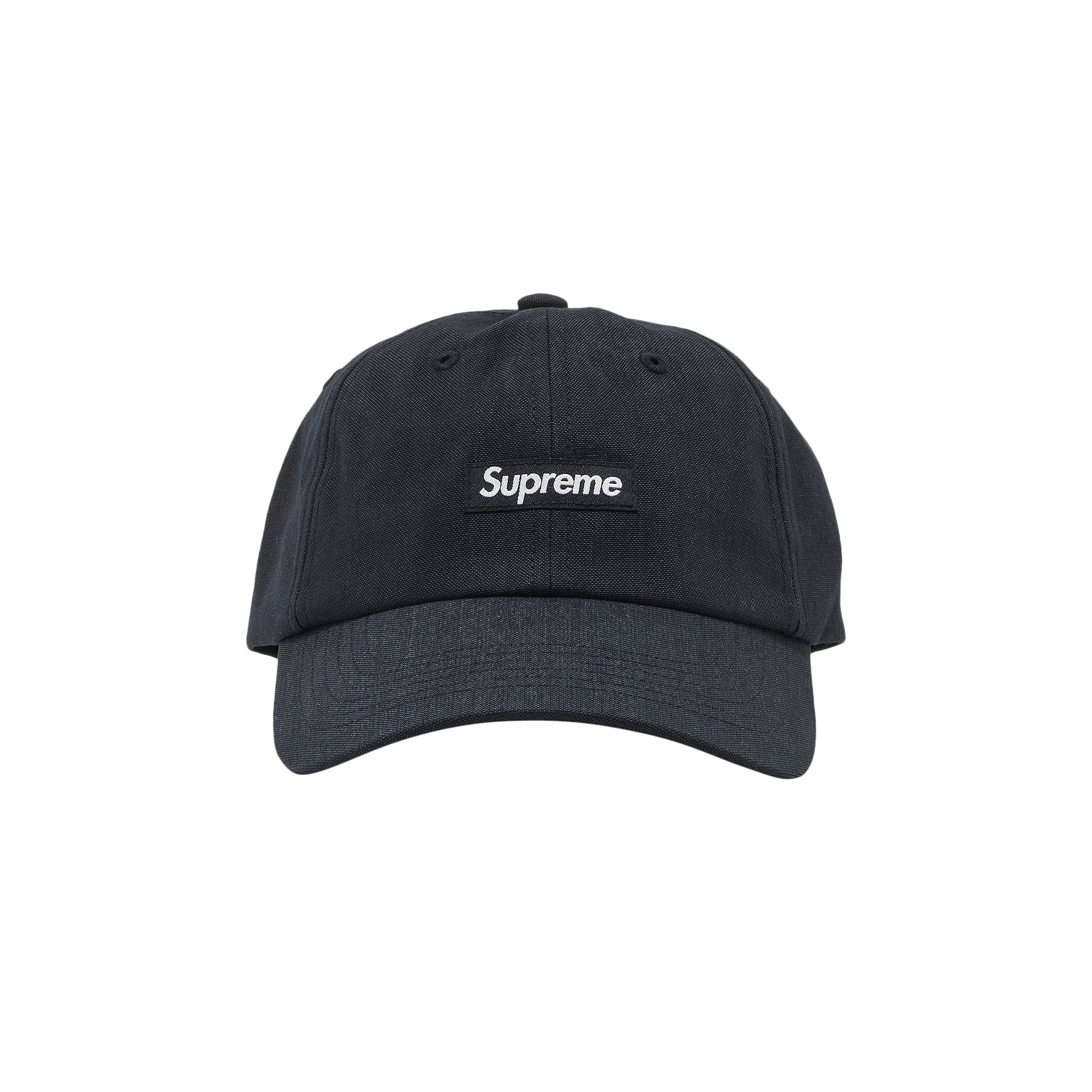 Supreme Brushed Cordura Small Box 6-Panel 'Black' | Men's Size Onesize