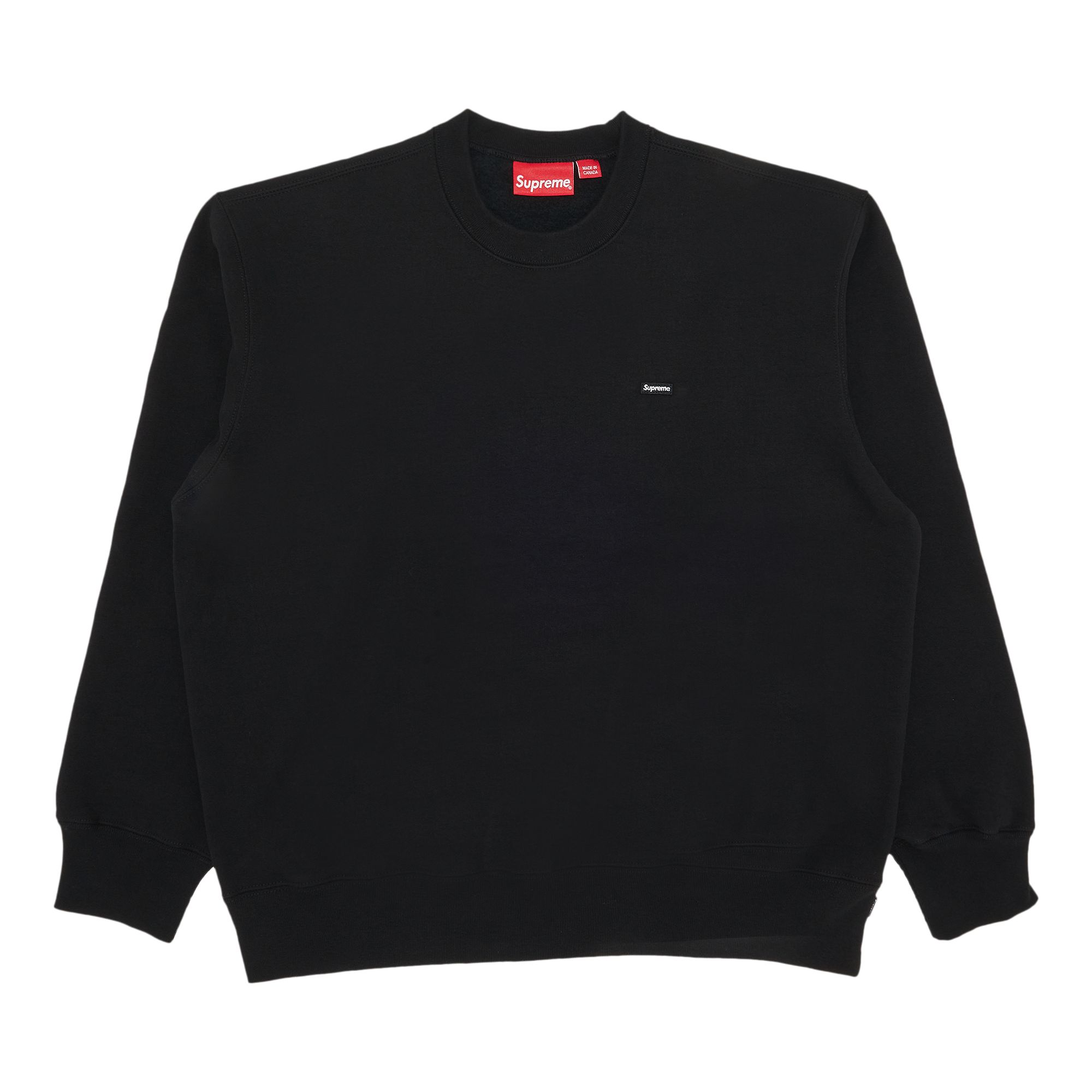 Supreme Small Box Crewneck 'Black' | Men's Size XL
