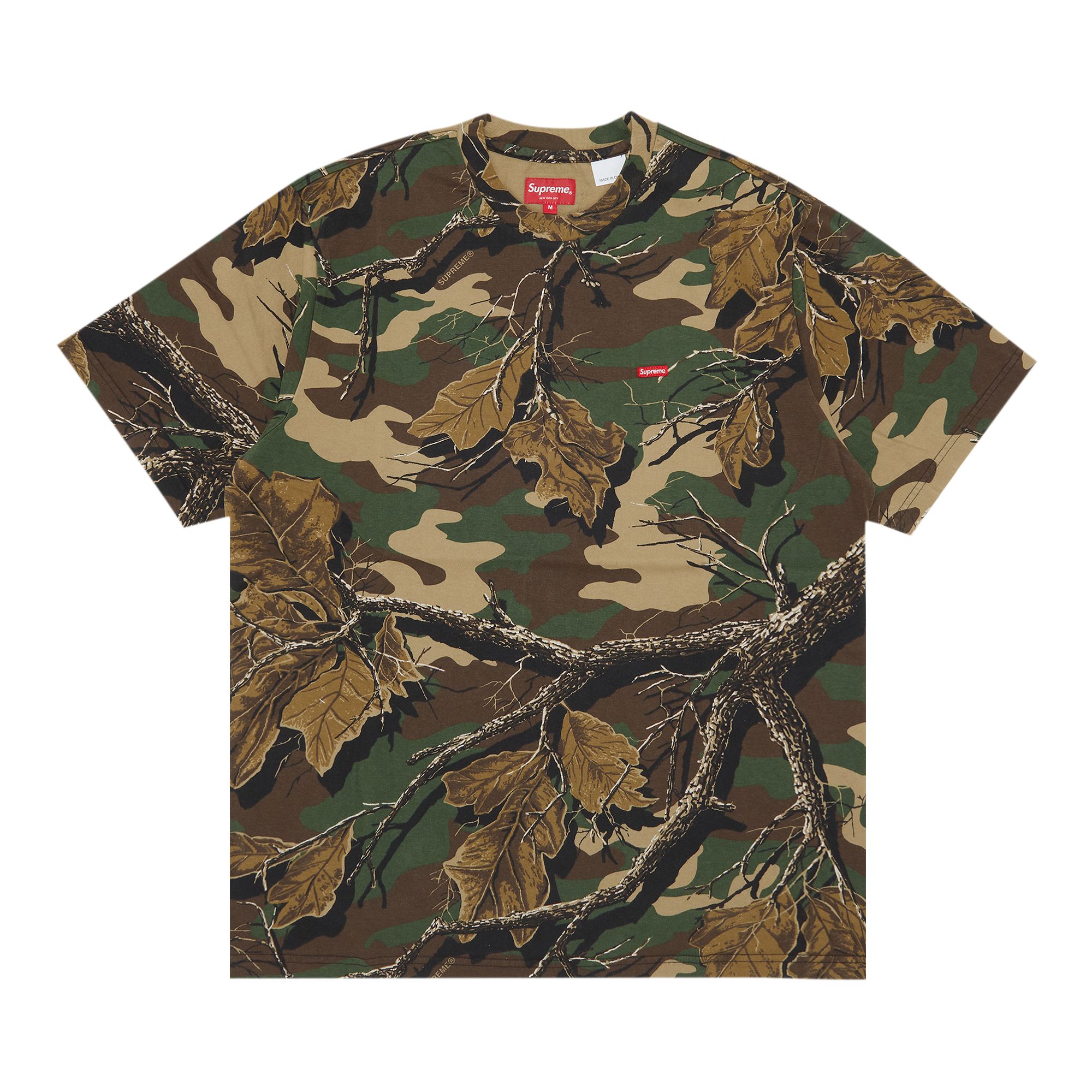 Supreme Small Box Tee 'Branch Woodland Camo' | Multi-Color | Men's Size L