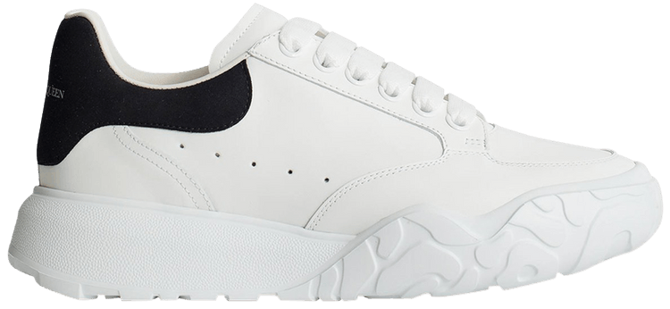 Alexander McQueen Wmns Court Trainer White Black