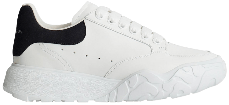 Alexander McQueen Wmns Court Trainer 'White Black'