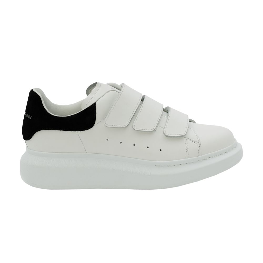 Pre-owned Alexander Mcqueen Wmns Oversized Triple Strap Sneaker 'white Black' | Women's Size