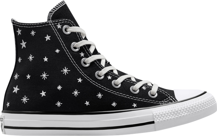Wmns Chuck Taylor All Star High 'Embroidered Stars' | GOAT