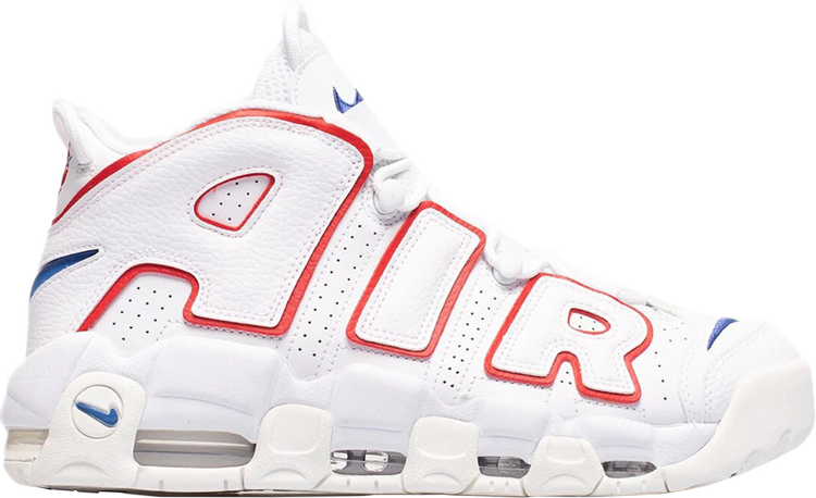Nike Air More Uptempo Hoops White Blue
