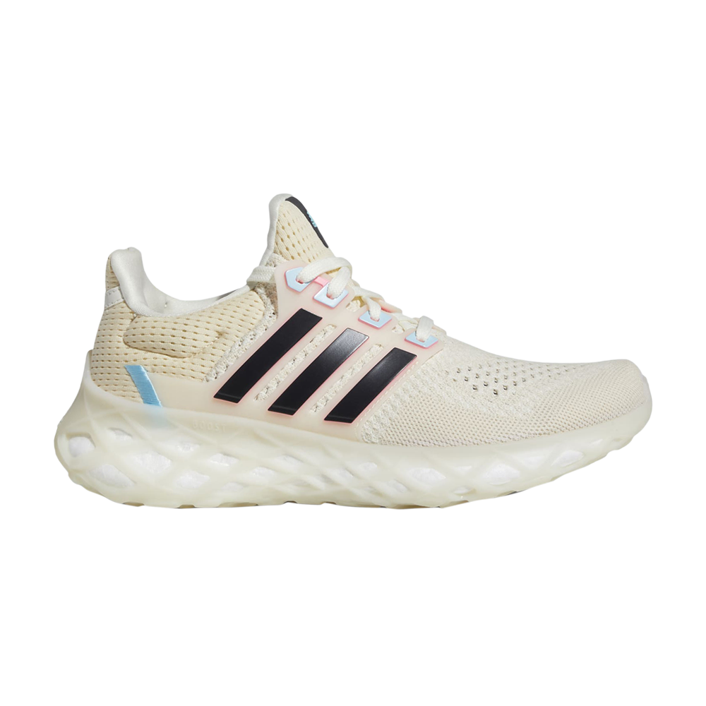 Pre-owned Adidas Originals Wmns Ultraboost Web Dna 'off White Legend Ink' In Cream