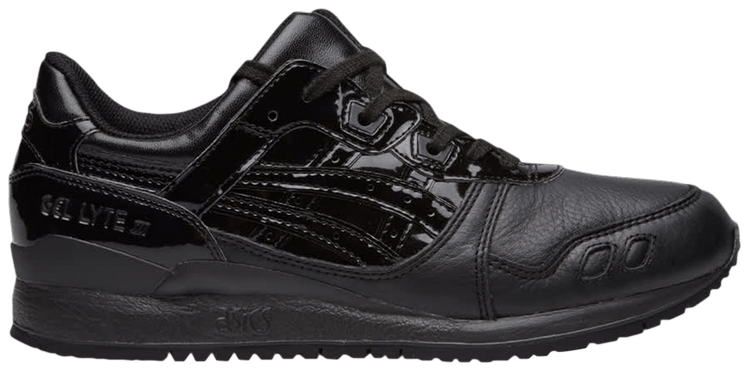 ASICS Gel Lyte 3 Patent Pack   Black