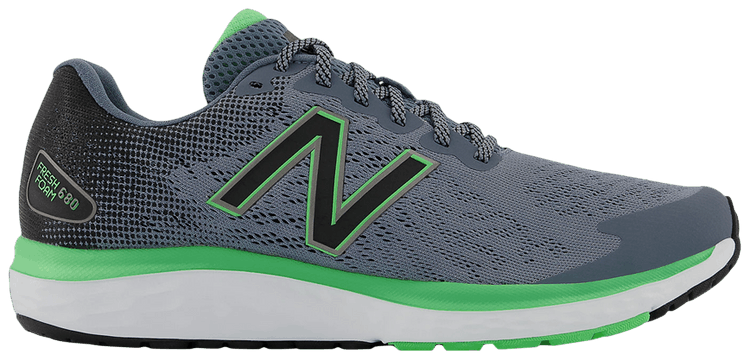 New Balance Fresh Foam 680v7 4E Wide Ocean Grey Vibrant Spring