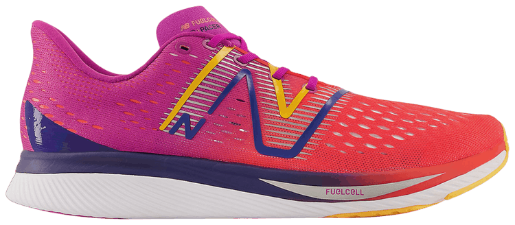 New Balance FuelCell SuperComp Pacer 2E Wide Electric Red Magenta Pop