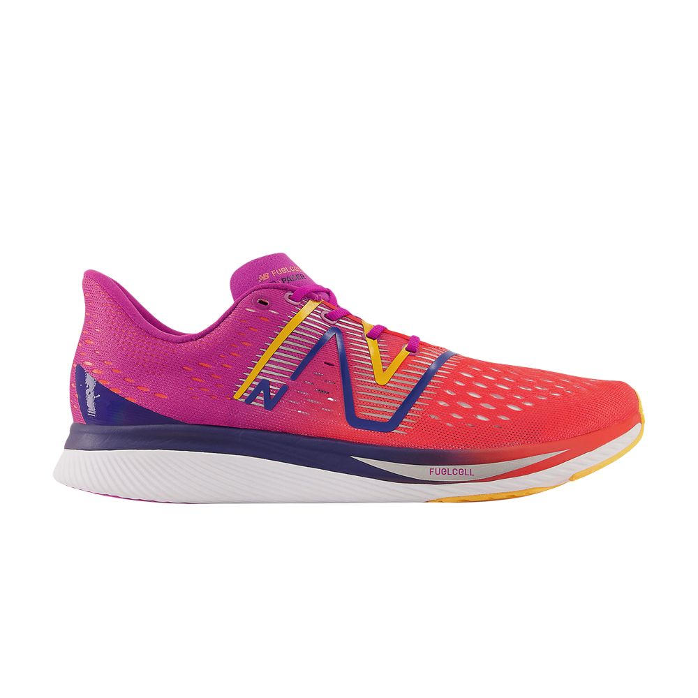 New Balance FuelCell SuperComp Pacer 2E Wide 'Electric Red Magenta Pop' | Men's Size 12 - MFCRRCE-2E