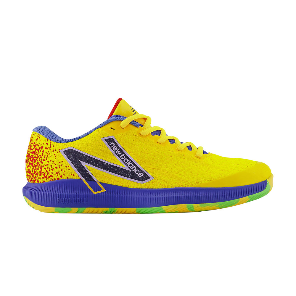 Pre-owned New Balance Wmns 996v4 'egg Yolk Bright Lapis' In Yellow