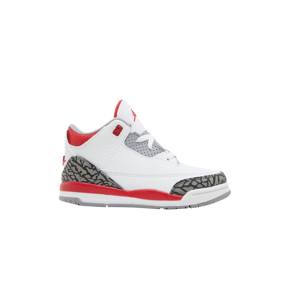 Air Jordan 3 Retro TD 'Fire Red' 2022 | White | Infant Size 5