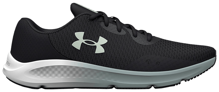 Under Armour Wmns Charged Pursuit 3 Wide Jet Grey Illusion Green