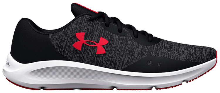 Under Armour Charged Pursuit 3 Black Radio Red