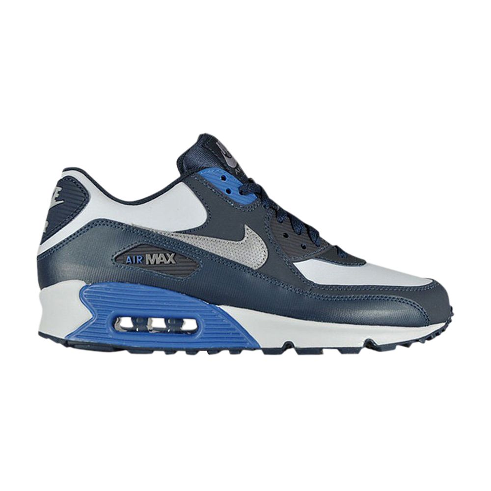 Nike Air Max 90 GS 'Dark Obsidian Metallic Cool Grey' | Blue | Kid's Size 4.5 - 307793-405