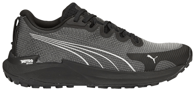 Puma Wmns Fast Trac Nitro Black Metallic Silver
