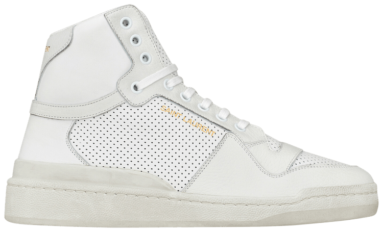 SAINT LAURENT PARIS|SNEAKERS (610618 04LB0 9030) Buy Saint Laurent SL-24 Mid 'Optic White' - 610618 04LB0
