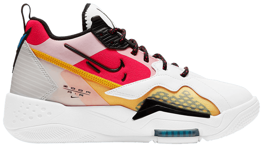 white jordan zoom 92