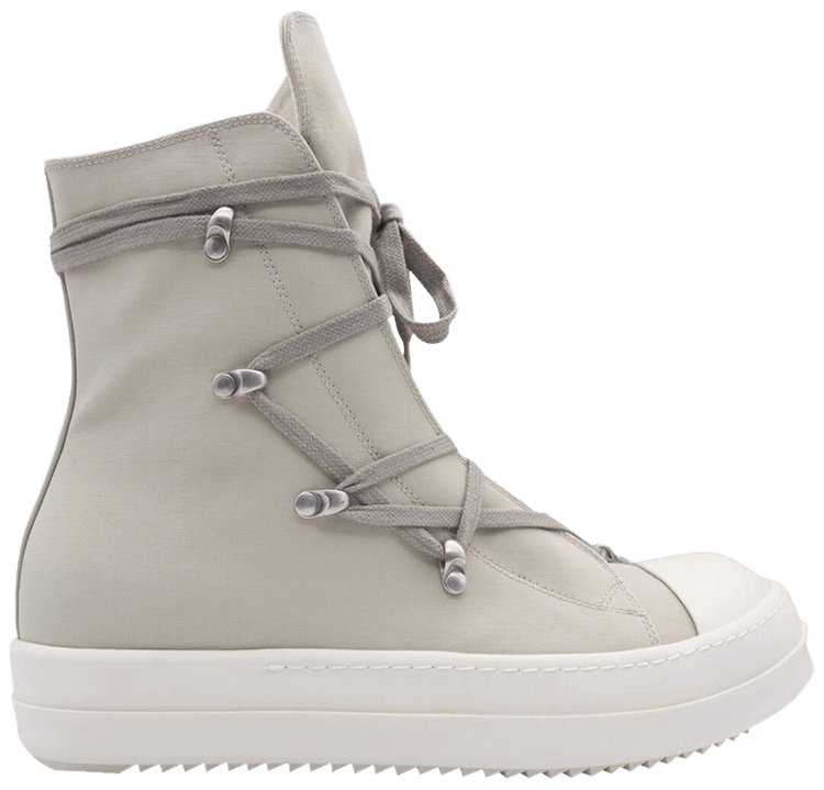 Buy Rick Owens DRKSHDW Strobe Cotton Nylon Hexa High 'Pearl Milk