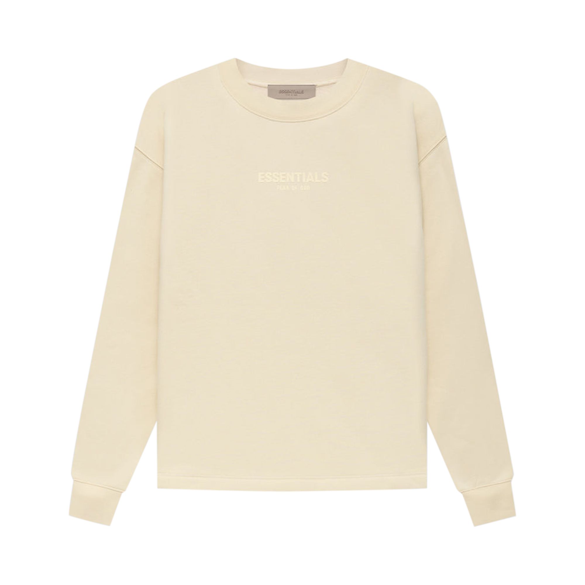 Fear of God Essentials Relaxed Crewneck 'Egg Shell' | Cream | Men's Size S