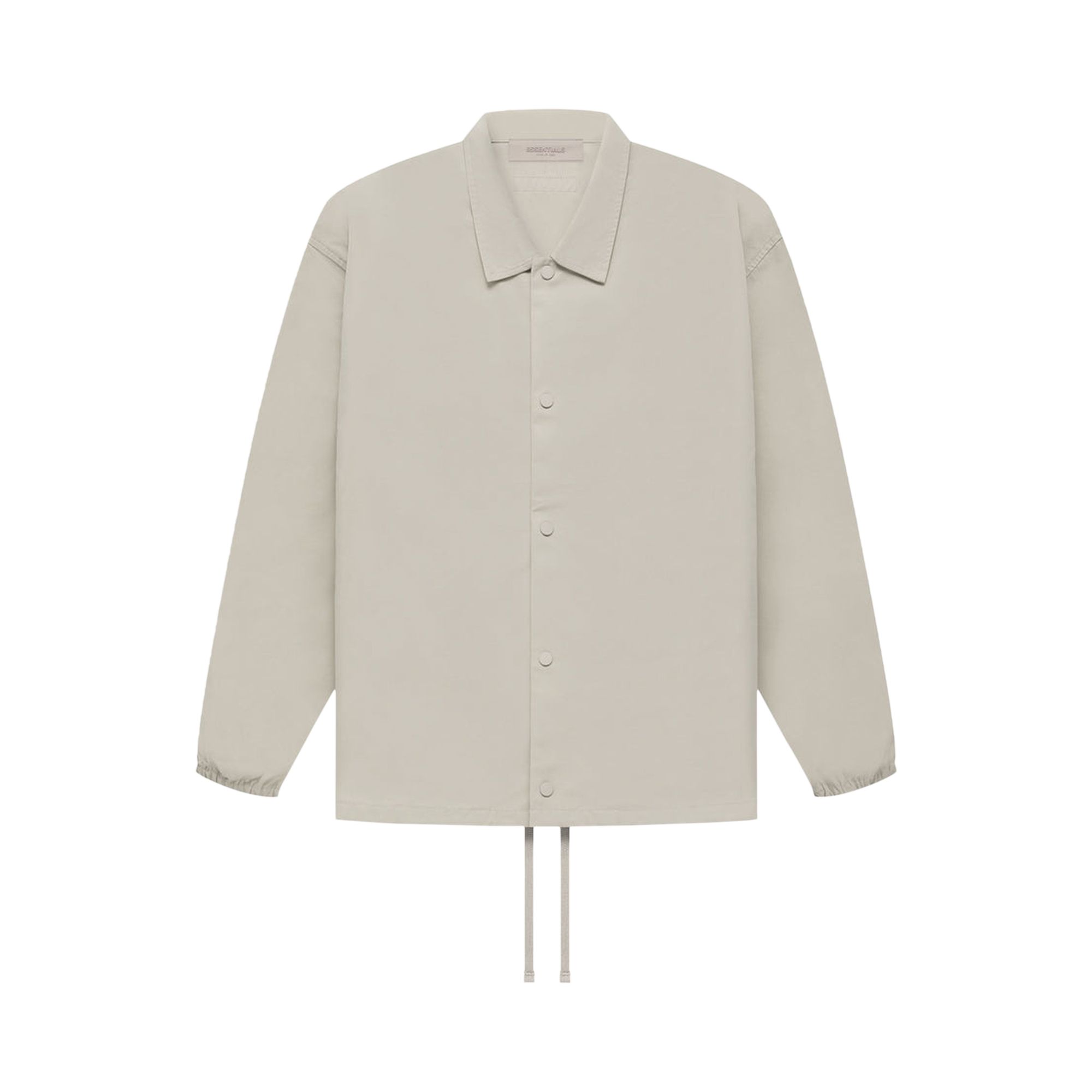 Pre-owned Essentials Fear Of God Coaches Jacket 'smoke' In Grey