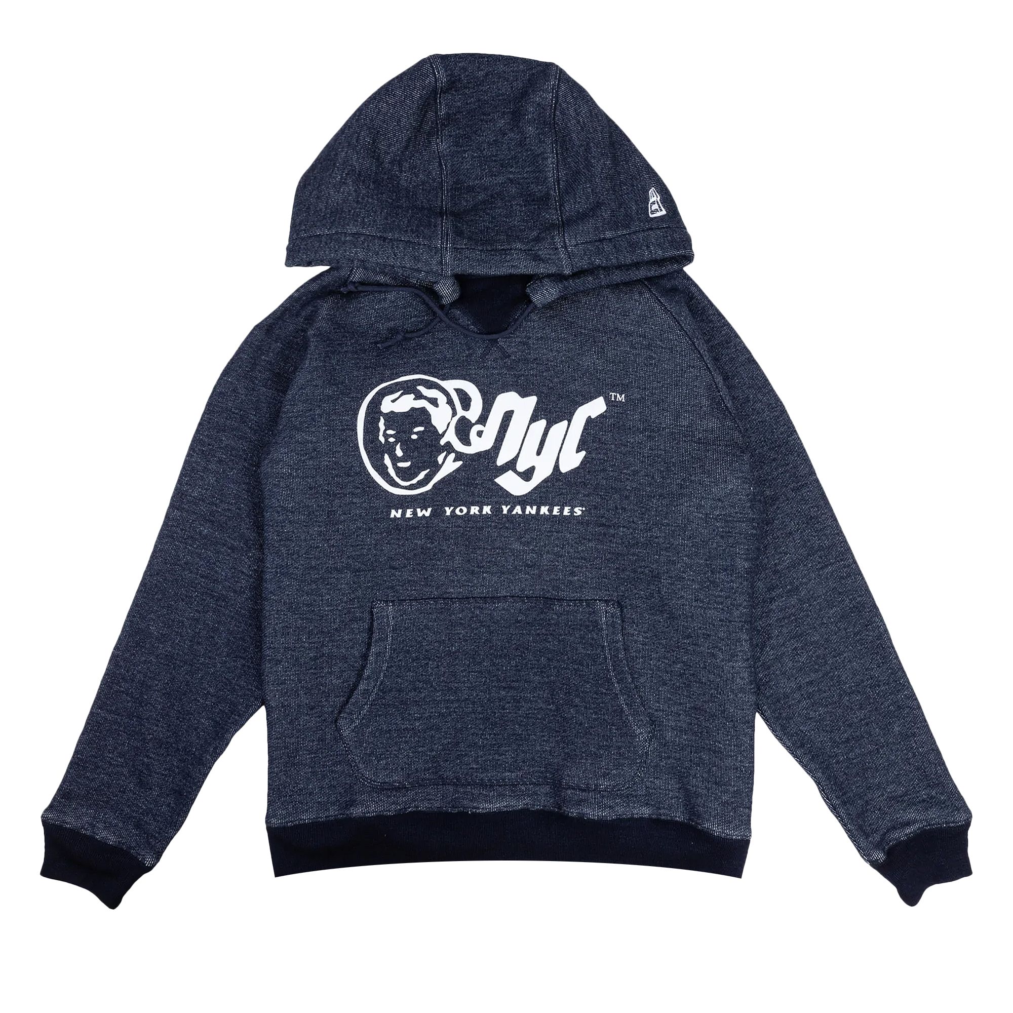 Pre-owned Billionaire Boys Club X New York Yankees Og Nyc Loopwheel Hoodie 'navy' | Blue | Men's Size M