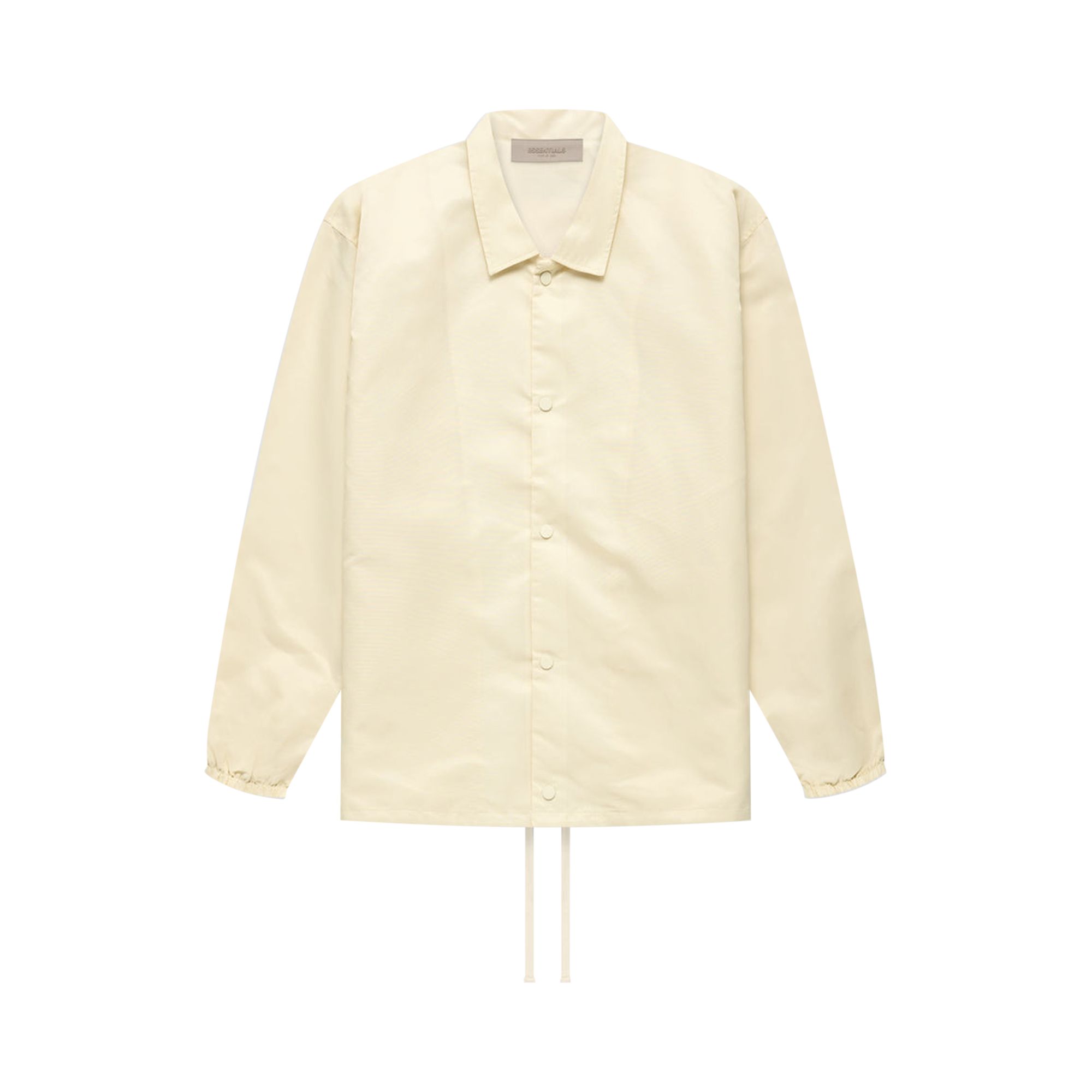Fear of God Essentials Coaches Jacket 'Eggshell' | White | Men's Size 2XS