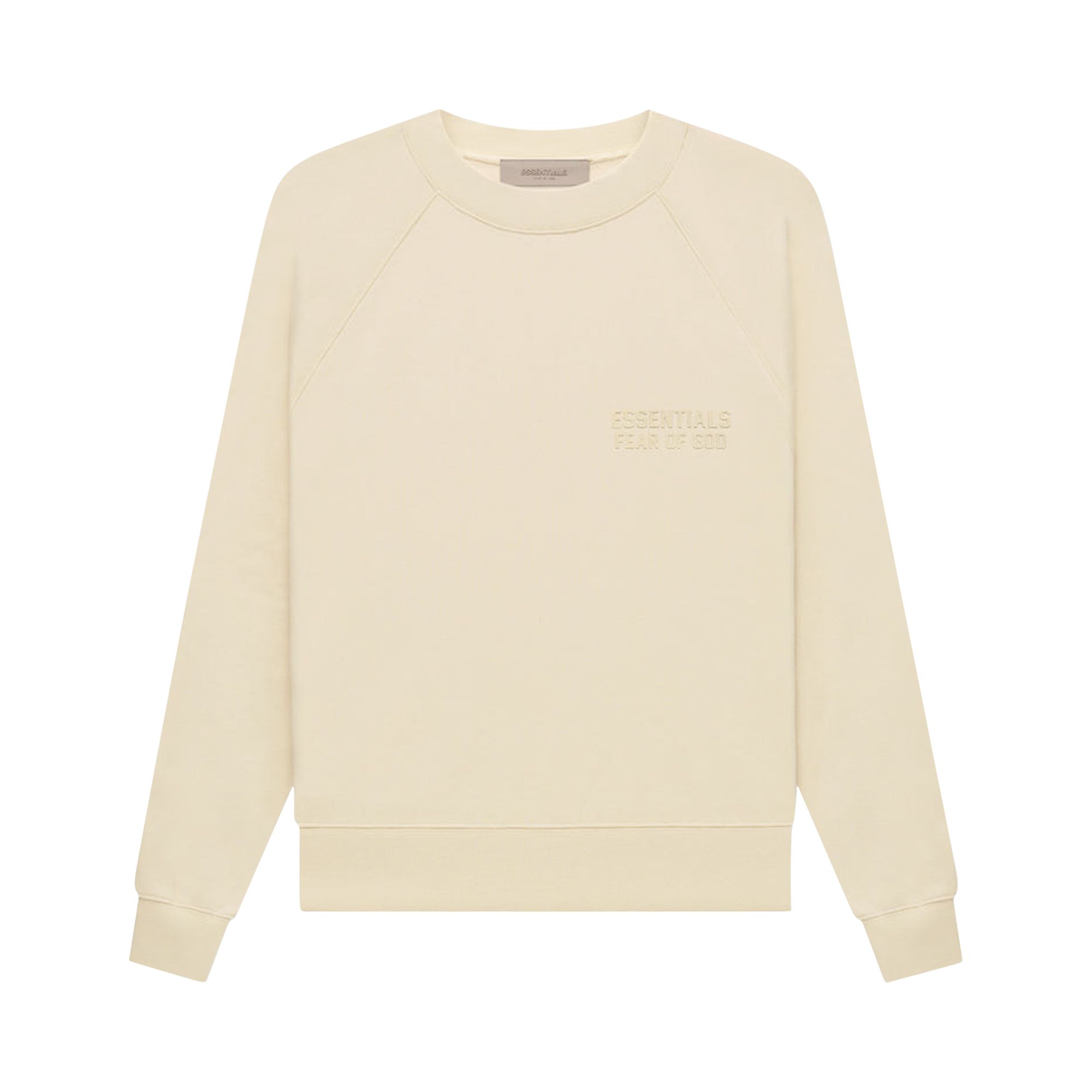 Fear of God Essentials Crewneck 'Eggshell' | White | Men's Size 2XS