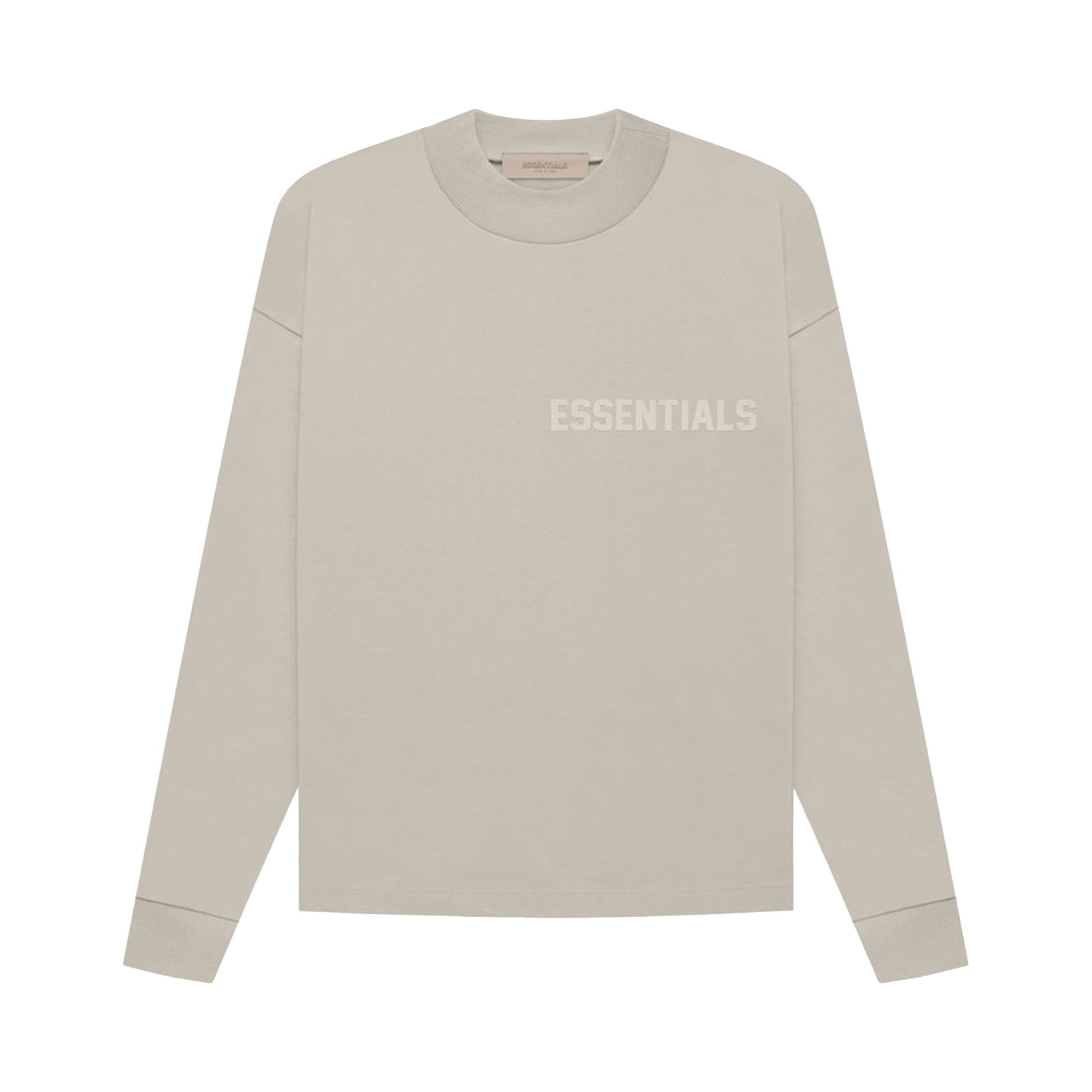 Fear of God Essentials Long-Sleeve Tee 'Smoke' | Grey | Men's Size S
