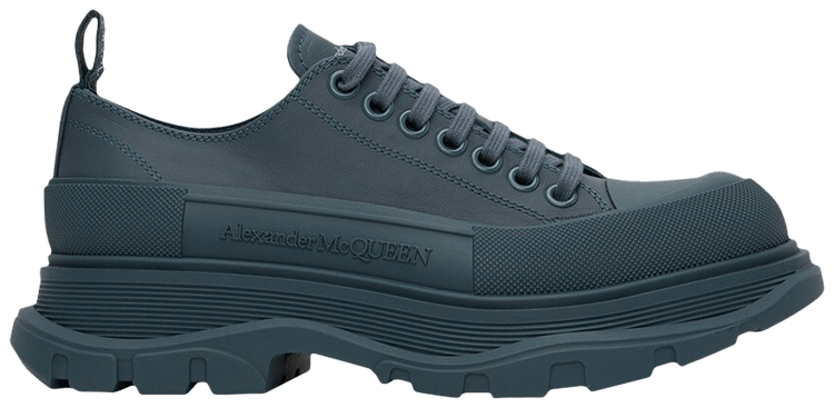 Buy Alexander McQueen Tread Slick Lace-Up 'Petrol' - 627225