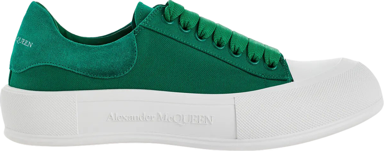Alexander McQueen Deck Plimsoll Low 'Green'
