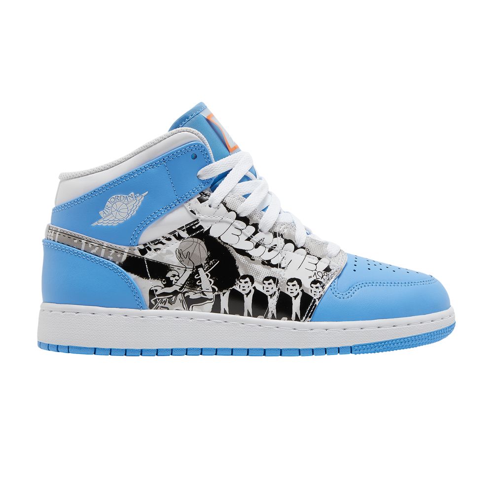 Air Jordan 1 Mid GS 'Game Winner' | White | Kid's Size 7