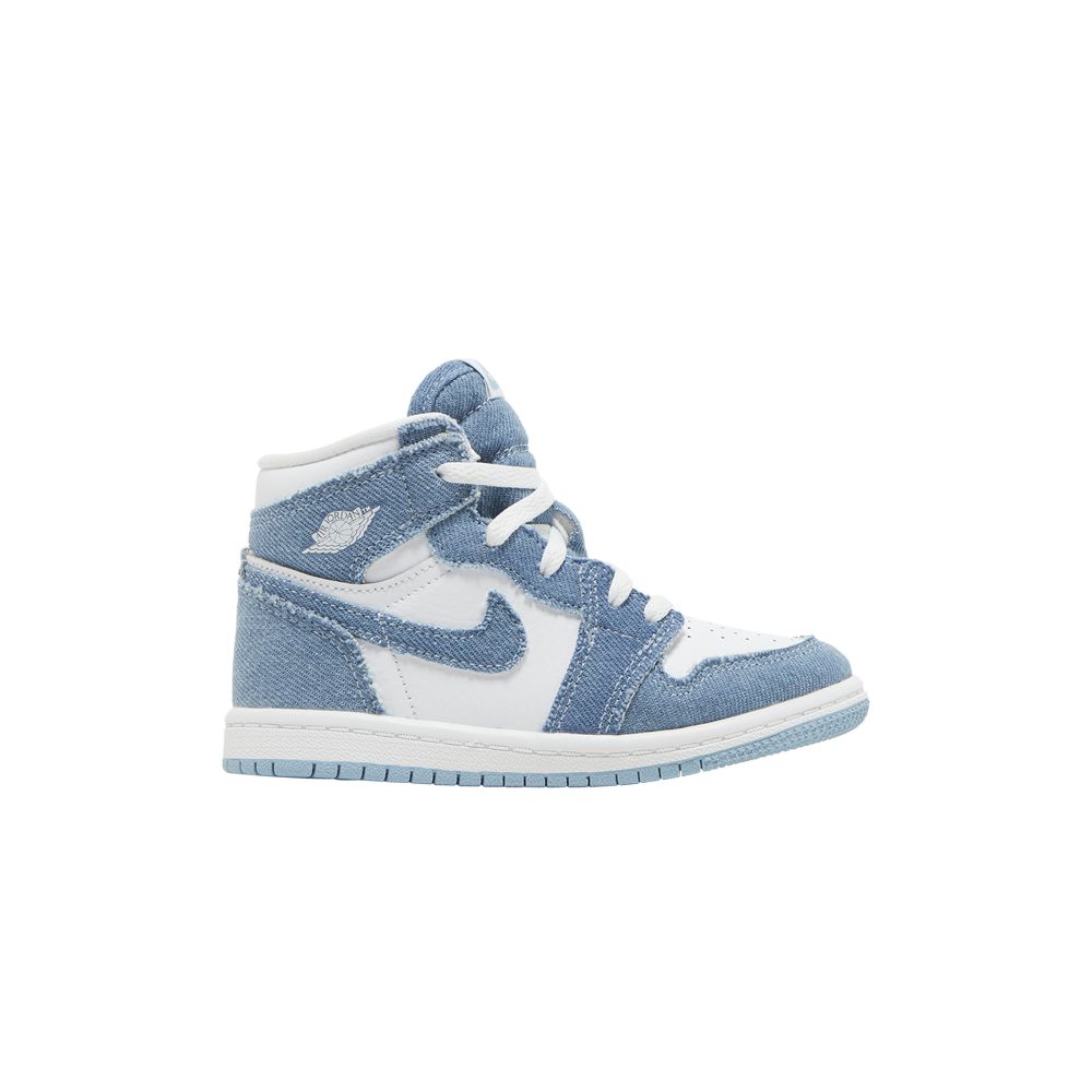Pre-owned Air Jordan 1 Retro High Og Td 'denim' | Blue | Infant Size 10