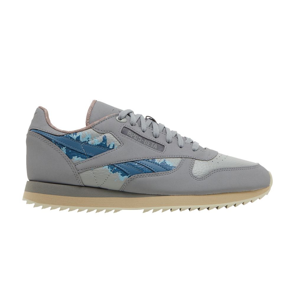 Pre-owned Reebok Jurassic World X Classic Leather Ripple 'blue And Beta' In Grey