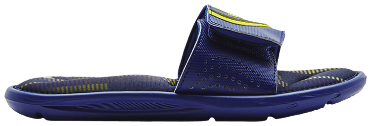 Under Armour Ignite 6 Graphic Footbed Slide GS Bauhaus Blue