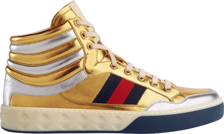 Gucci Gold Athletic Shoes for Women for sale