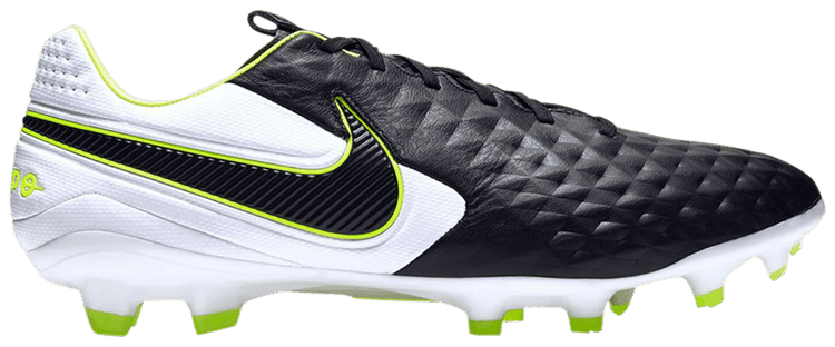 Nike Tiempo Legend 8 Pro FG Black White Neon