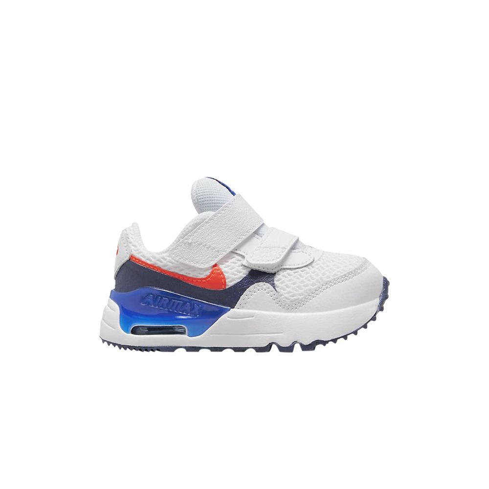 Pre-owned Nike Air Max Systm Td 'white Midnight Navy' | Infant Size 8