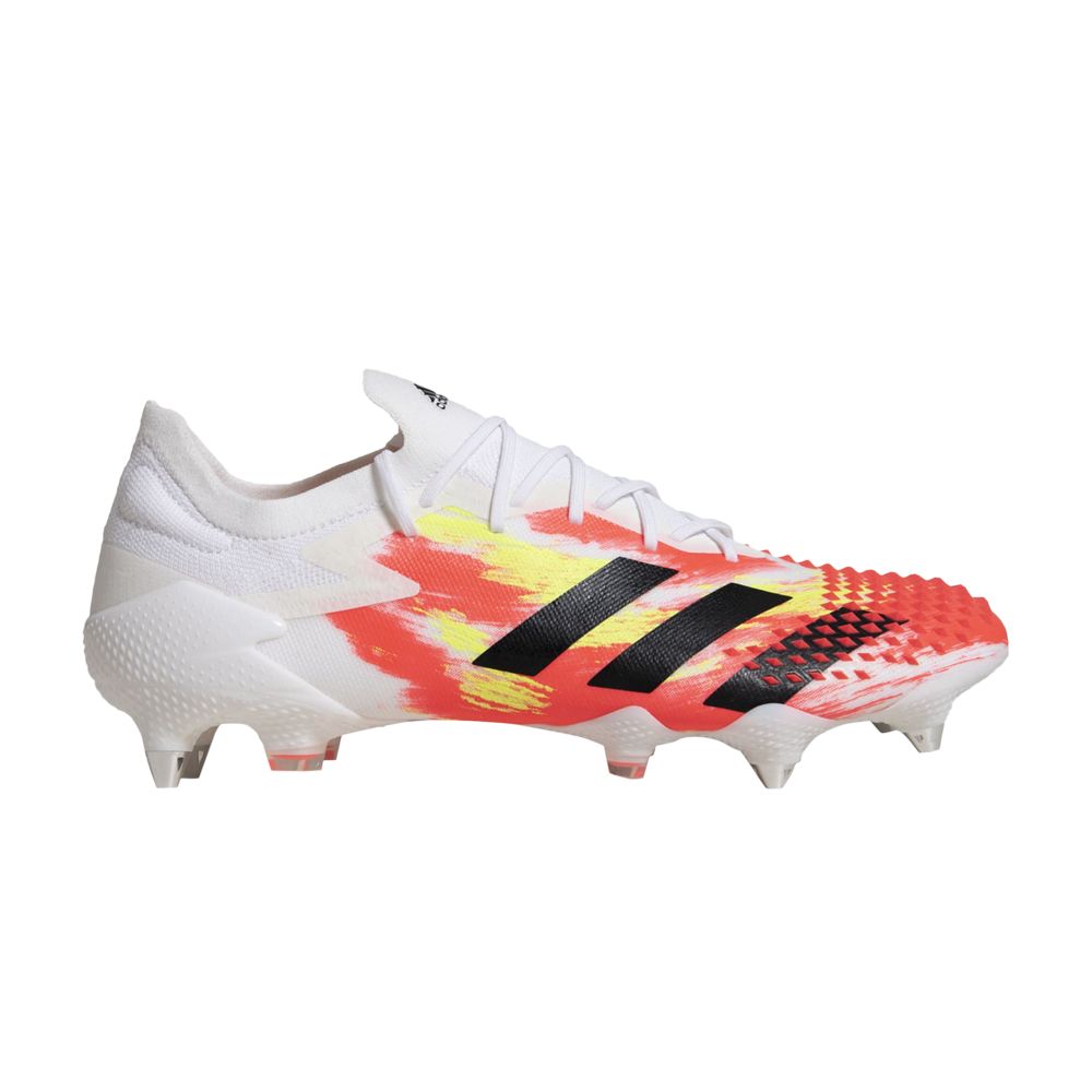 adidas Predator 20.1 L SG 'Pop Black' | White | Men's Size 12.5
