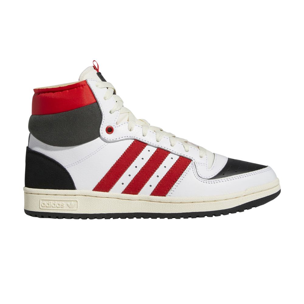 adidas Top Ten RB 'White Vivid Red' | Men's Size 8