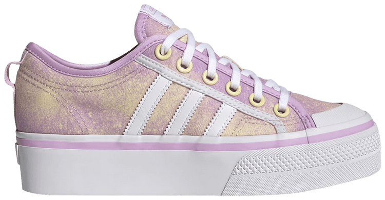 Adidas Wmns Nizza Platform Bliss Lilac Almost Yellow